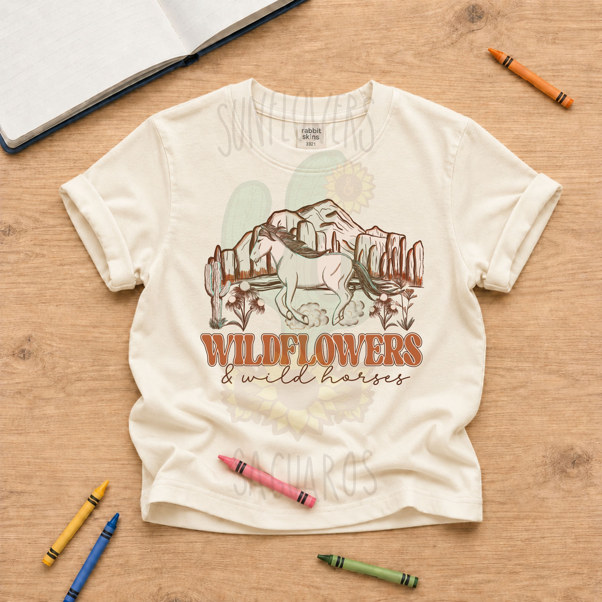 Wildflowers & Wild Horses