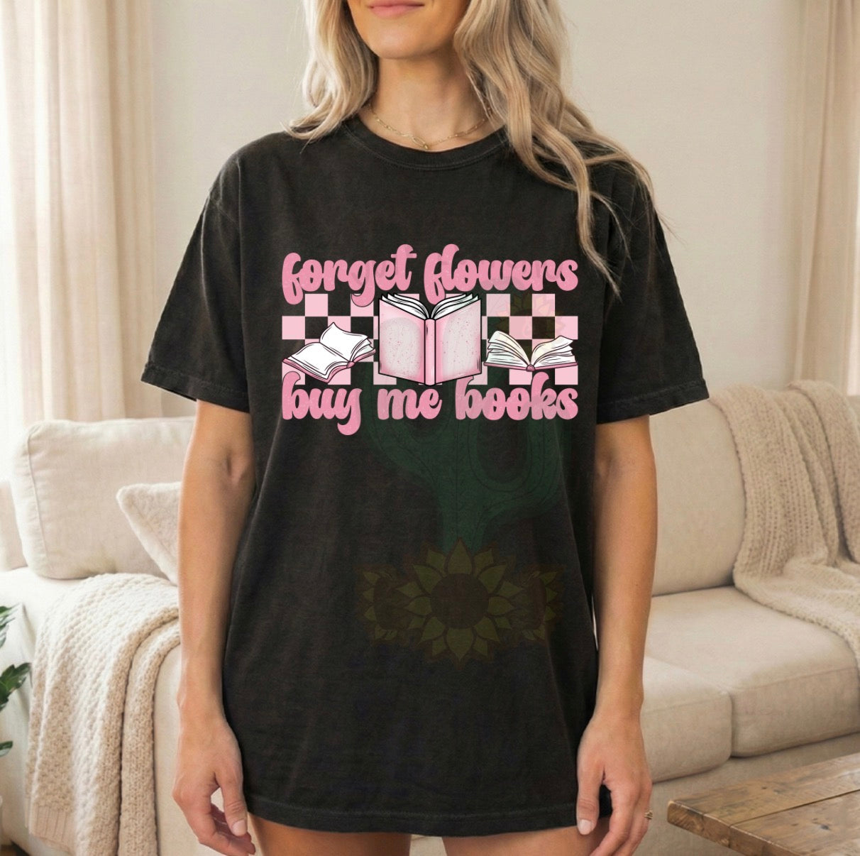 Forget Flowers, Buy Me Books