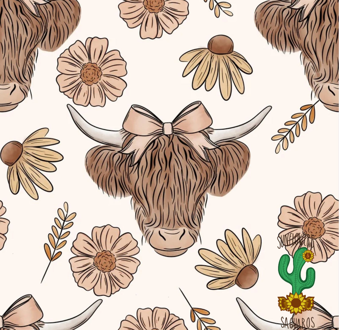 Cow-floral-ful