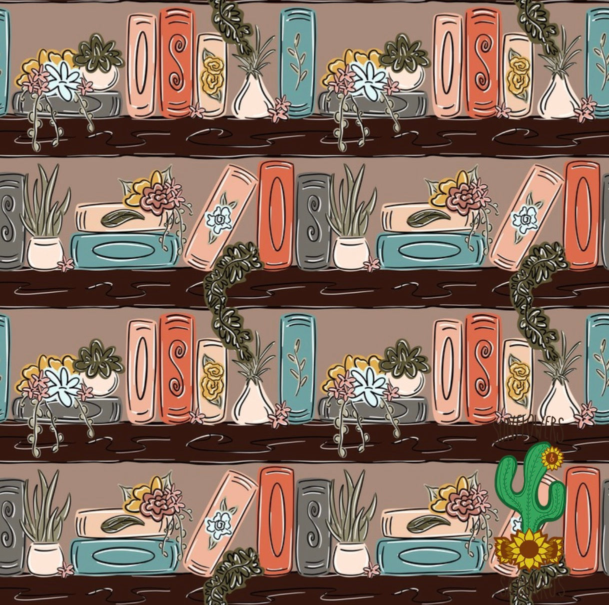 Books + Plants