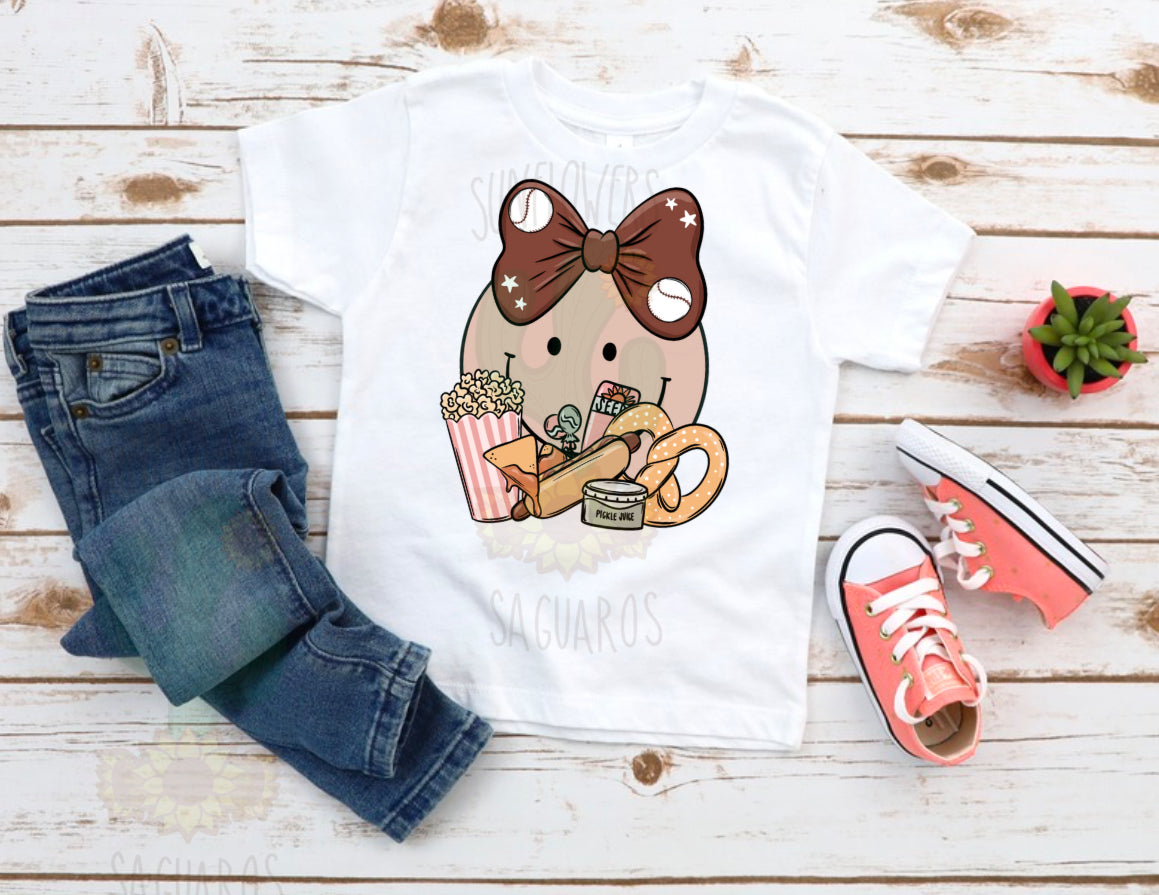 Baseball & Snacks (Girl)