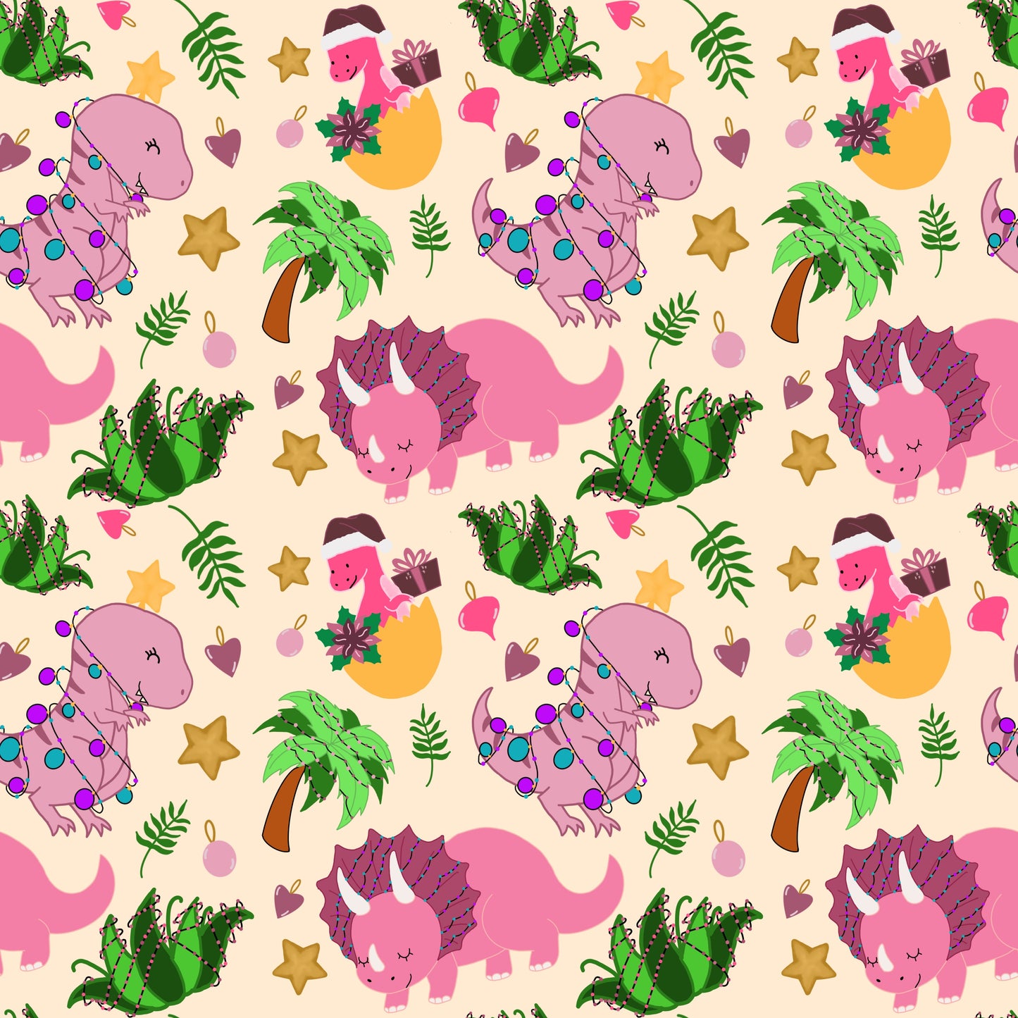 Christams Dinos P&P