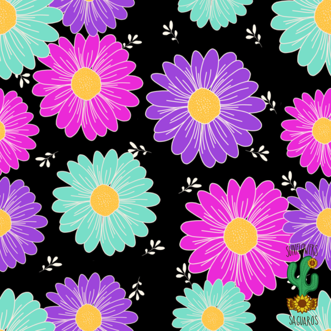 Neon Floral