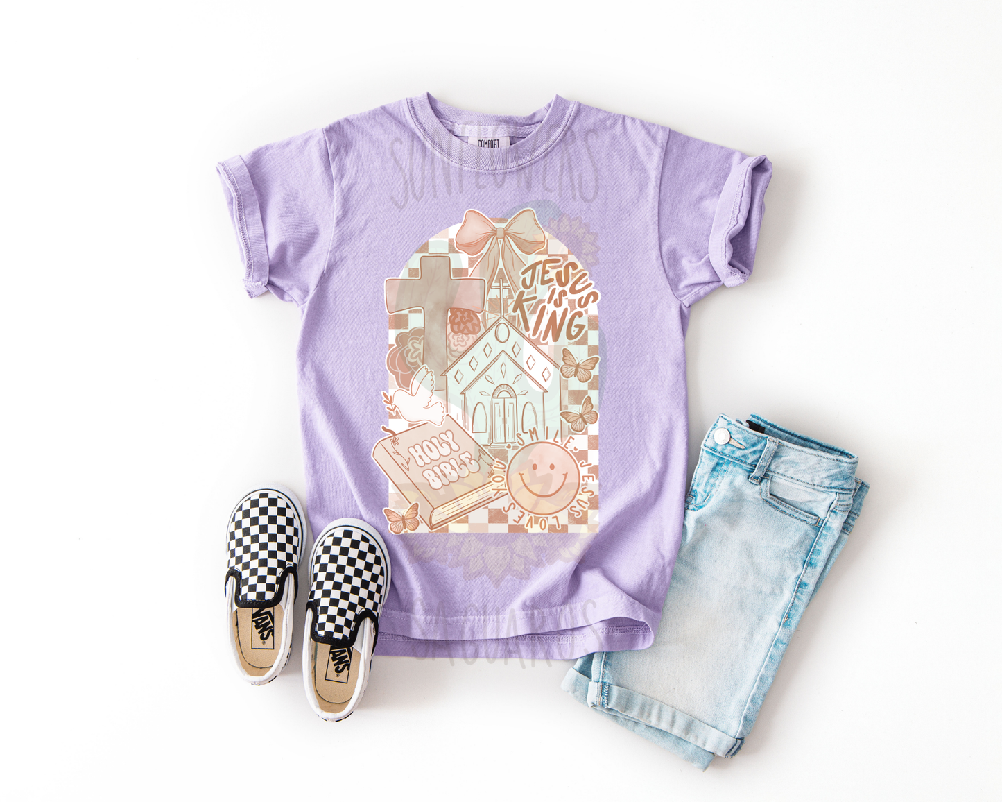 Jesus Is King Pink