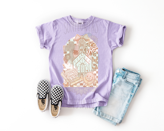 Jesus Is King Pink
