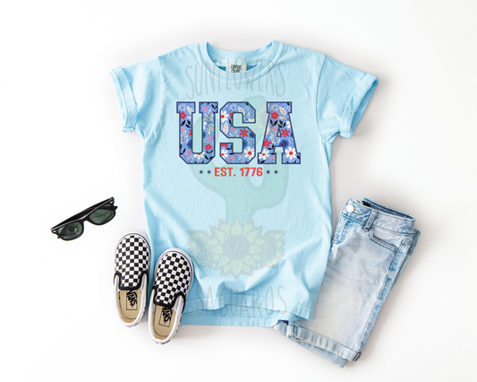 Floral USA EST. 1776