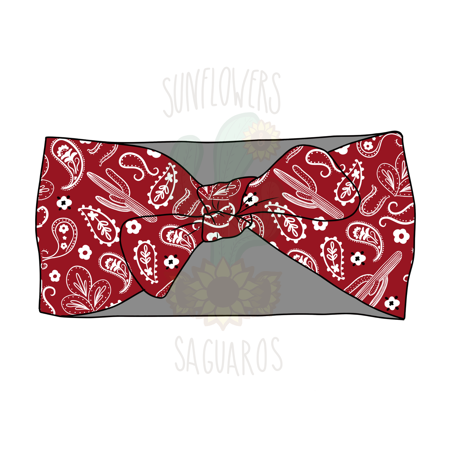 Red Paisleys