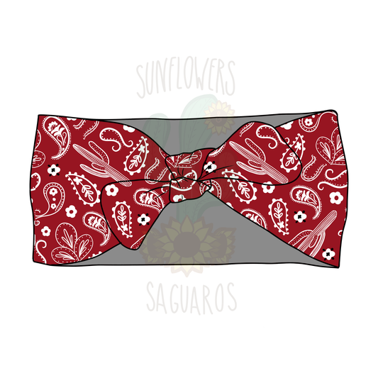 Red Paisleys