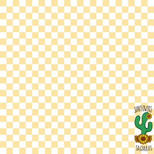 Yellow Checkered