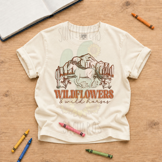 Wildflowers & Wild Horses