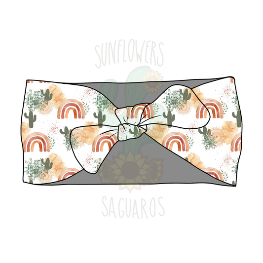 Boho Cactus & Rainbows