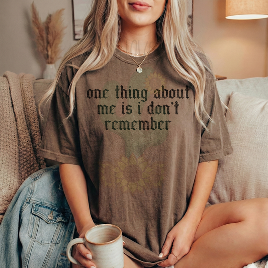 One Thing IDR