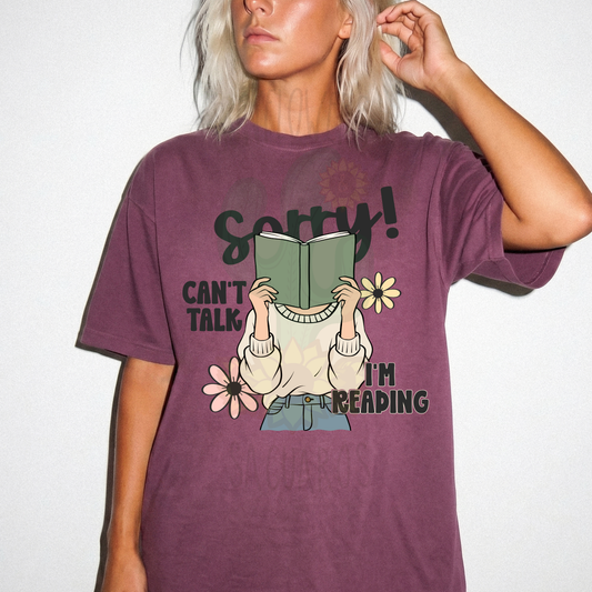 Sorry, Can't Talk I'm Reading