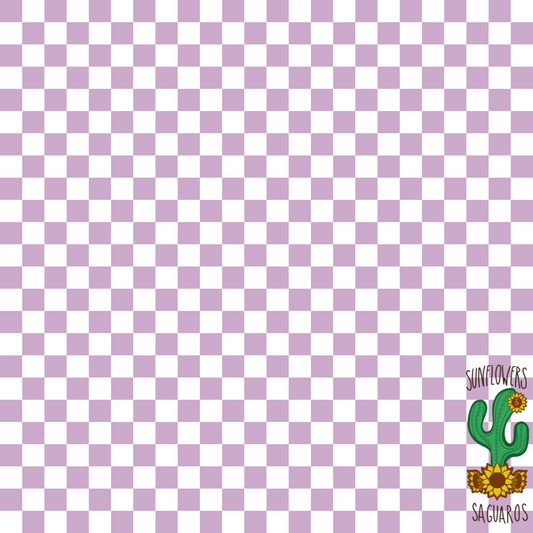 Purple Checkered