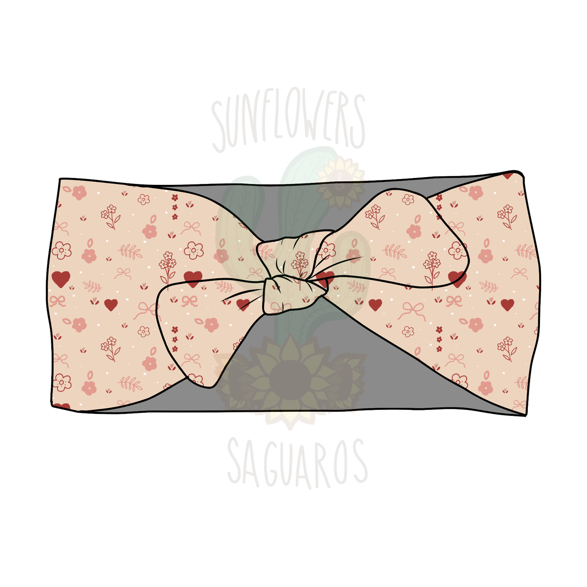 Flowers + Hearts + Bows
