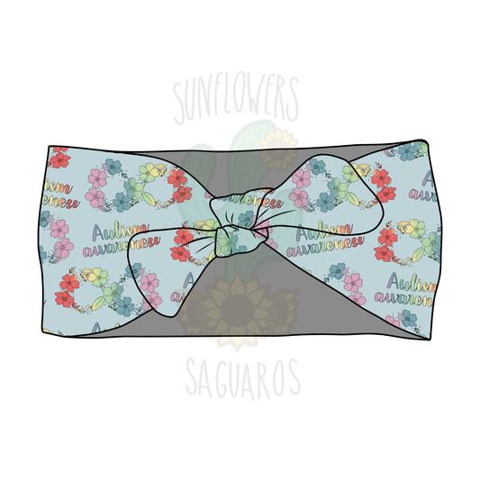 Autism Awareness Floral