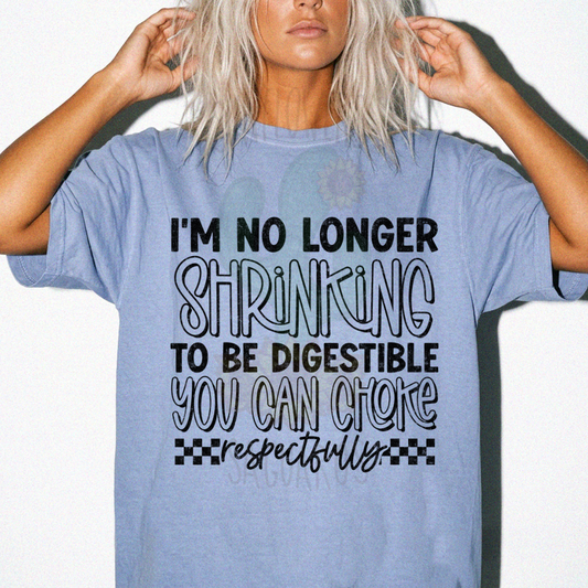 No Longer Shrinking