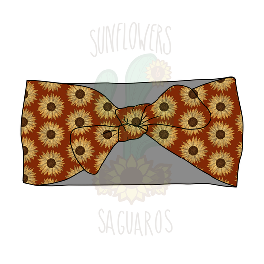 Rust Sunflowers