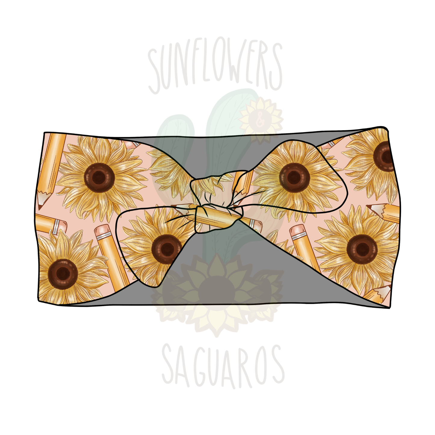Sunflowers & Pencils