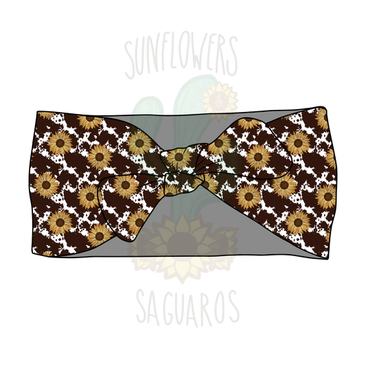 Cow & Sunflower