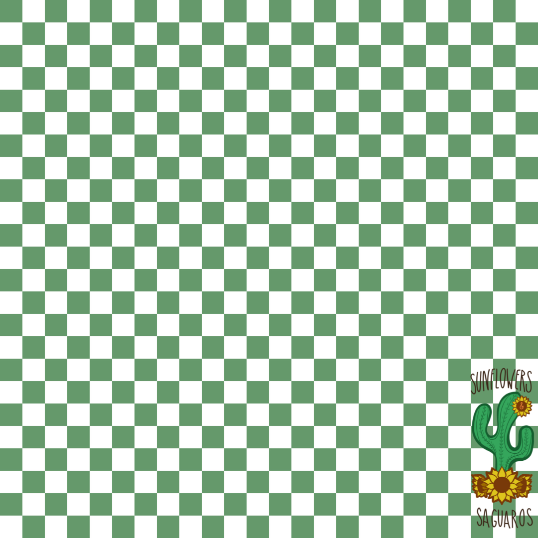 Green Checkered