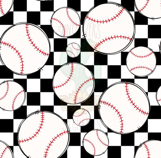 Checkered Baseball