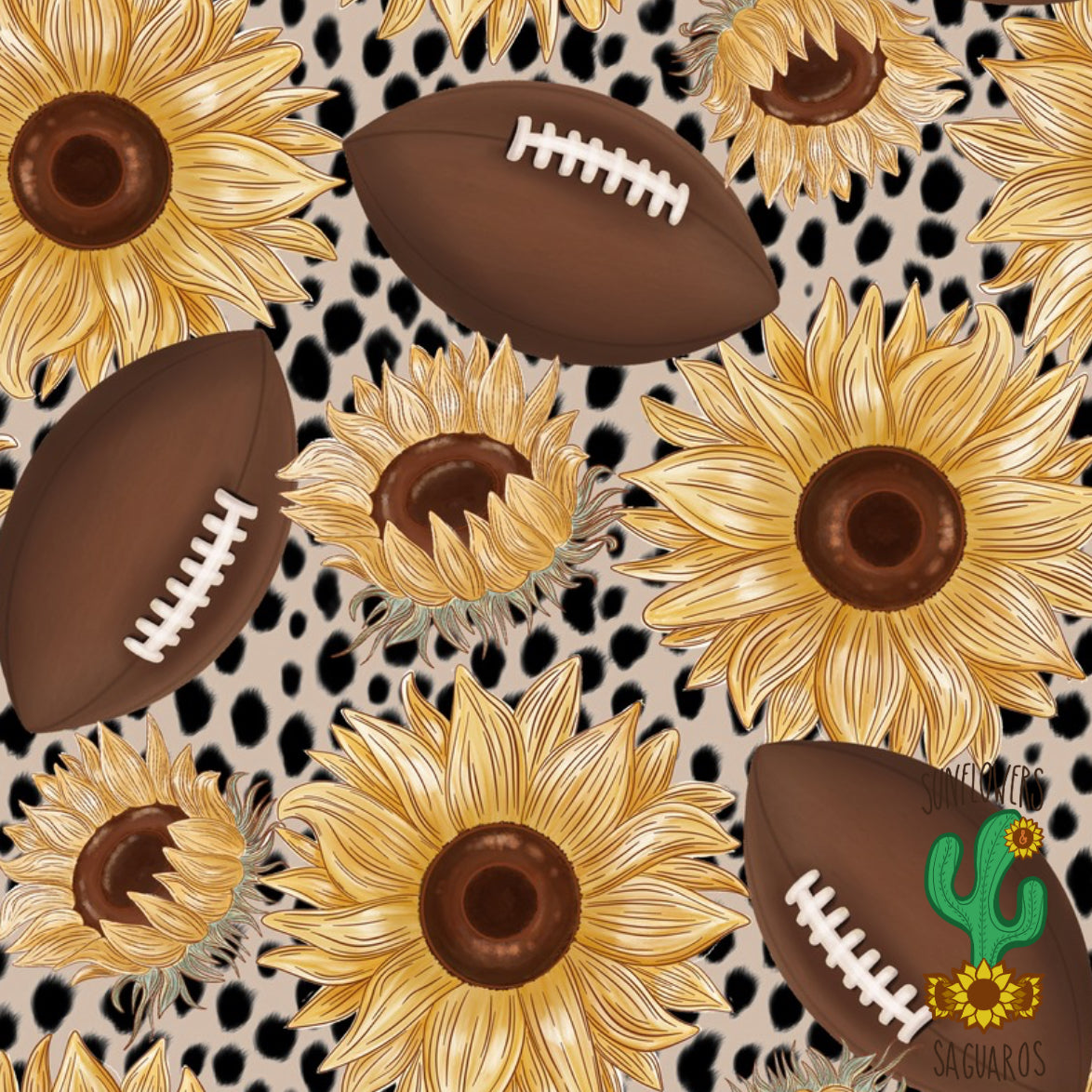 Sunflowers & Footballs