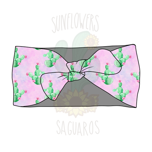 Pink Floral Cactus
