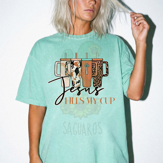 Jesus fills my cup