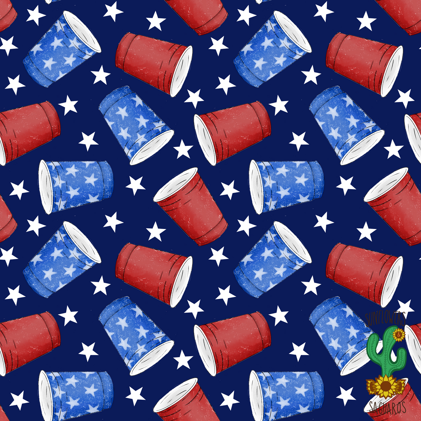 Patriotic Solo Cups