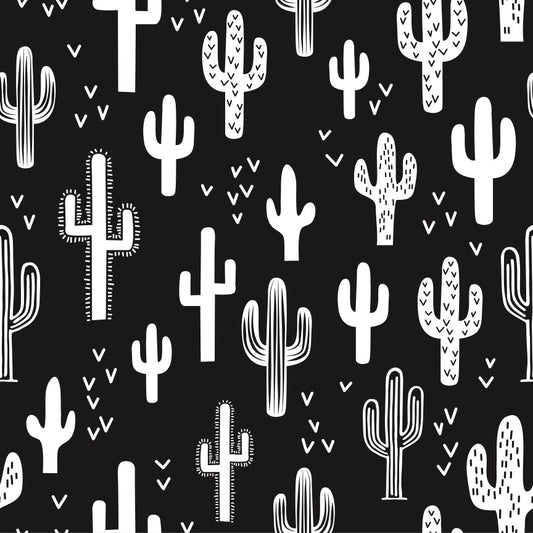 B&W Cactus