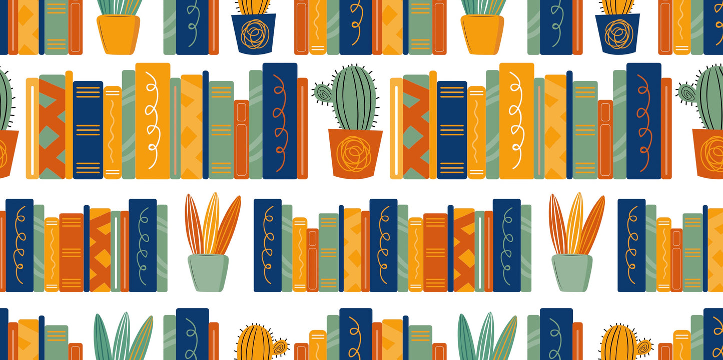 Books & Cactus