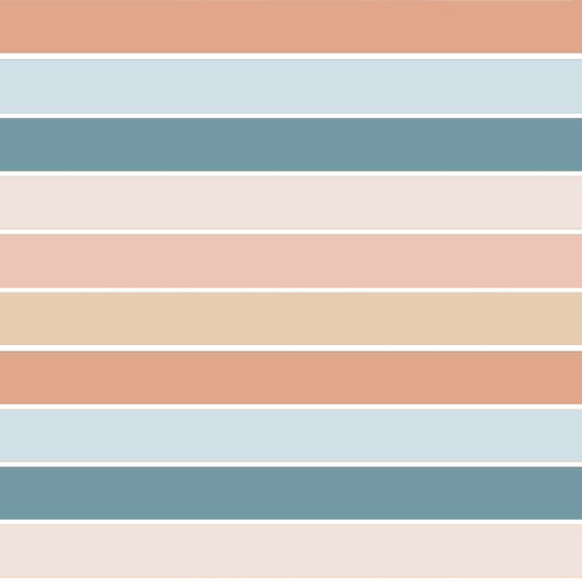 Stripes Colorful Muted