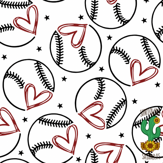 Baseball Hearts